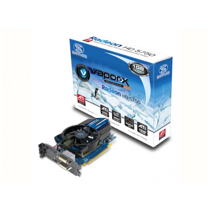 картинка Видеокарта Sapphire ATI HD5750 1Gb 128bit DDR5 Vapor-x (11164-04-20R) от магазина КомпьютерЦентр