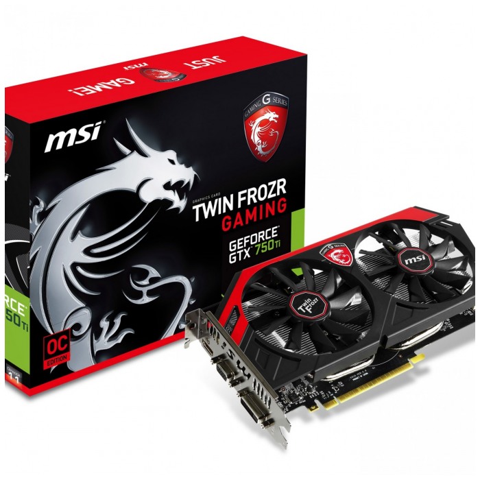 картинка Видеокарта MSI 2Gb DDR5 GeForce GTX (N750Ti TF 2GD5/OC) от магазина КомпьютерЦентр