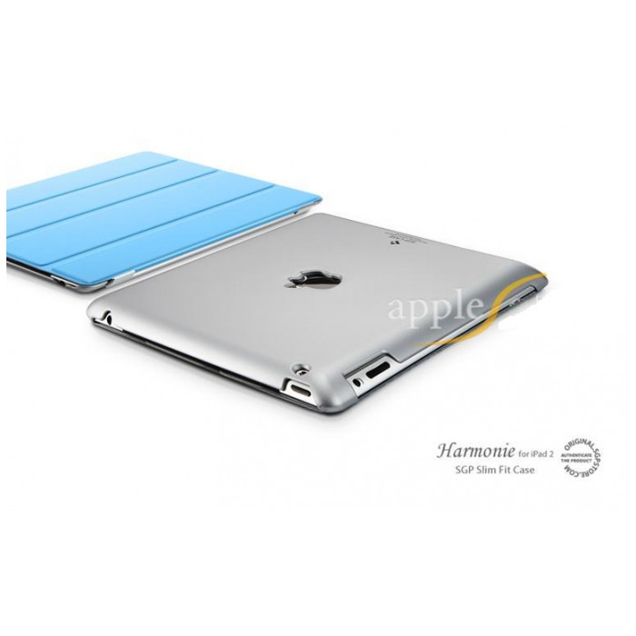 картинка Чехол SGP Hard Case Harmonie Series Silver for iPad 2 (SGP07869) от магазина КомпьютерЦентр