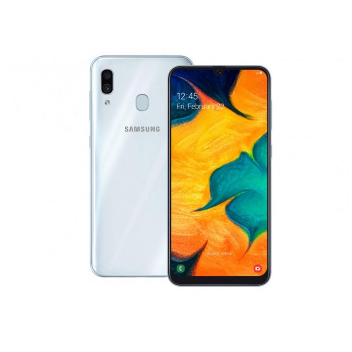 картинка Смартфон Samsung Galaxy A30 A305F-DS 4Gb 64Gb White от магазина КомпьютерЦентр