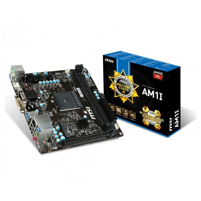 картинка Материнская плата MSI AM1I sAM1 (AM1I) от магазина КомпьютерЦентр