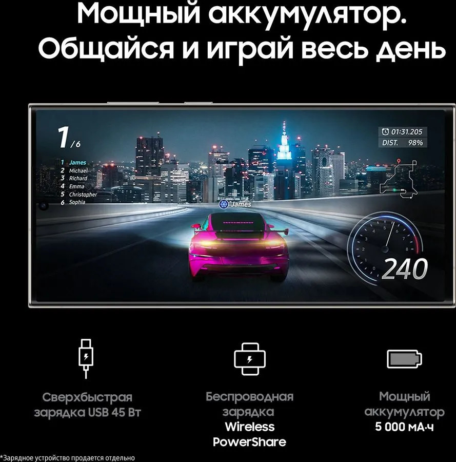 картинка Смартфон Samsung Galaxy S23 Ultra Cream 6.8'' 12Gb/256Gb (SM-S918B/ DS) от магазина КомпьютерЦентр