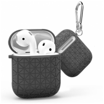 картинка Чехол Wiwu I Shell 2 TPU для AirPods Gray от магазина КомпьютерЦентр