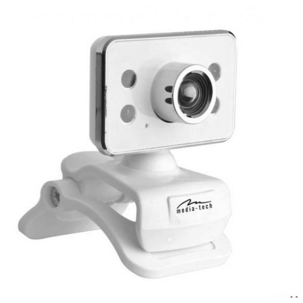 картинка Web-камера Media-Tech Visor HD MT4030 White (MT4030W) от магазина КомпьютерЦентр