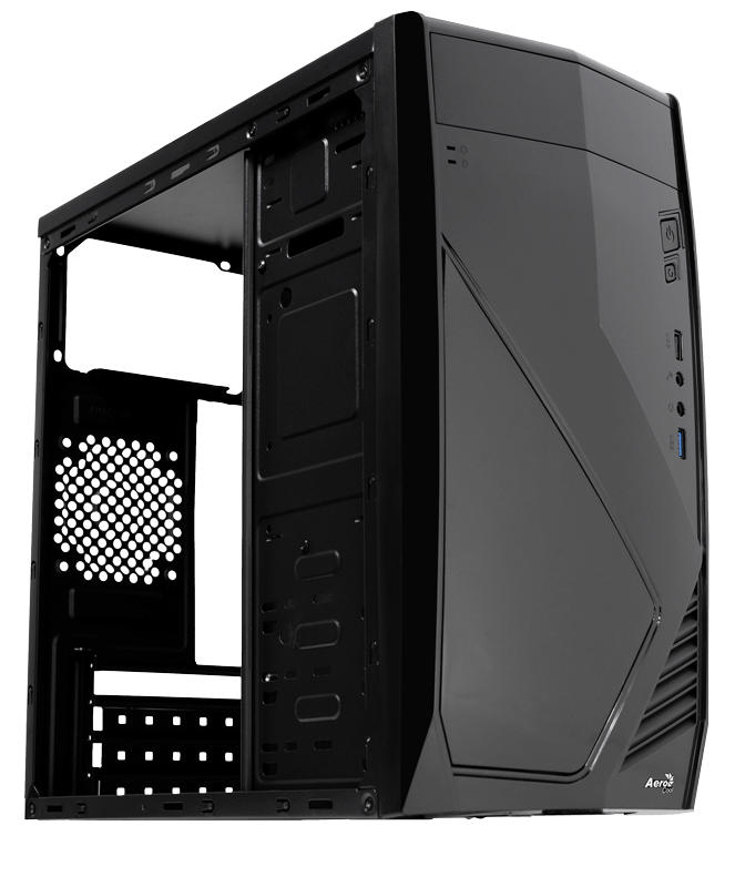 картинка Корпус Aerocool CS-102 (без БП) Black от магазина КомпьютерЦентр
