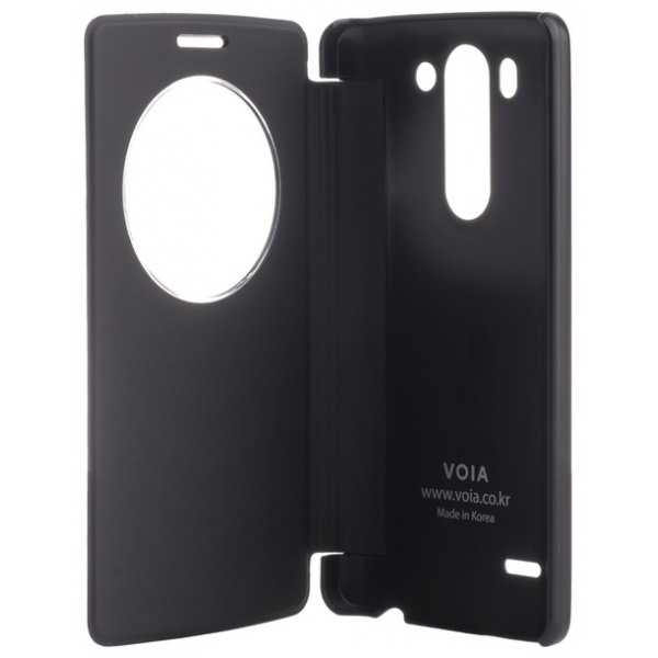 картинка Чехол Voia LG3 S (D724) Flip Case Black от магазина КомпьютерЦентр