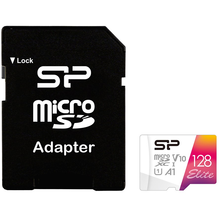 картинка Карта памяти 128Gb microSDXC Silicon Power Class10 Elite + adapter (SP128GBSTXBV1V20SP) от магазина КомпьютерЦентр