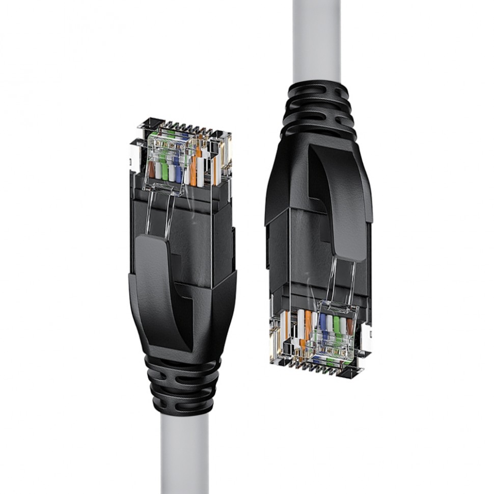 картинка Патч-корд UTP 4PH, Cat.5e, 3м Gray 24AWG T568B (4PH-50642) от магазина КомпьютерЦентр