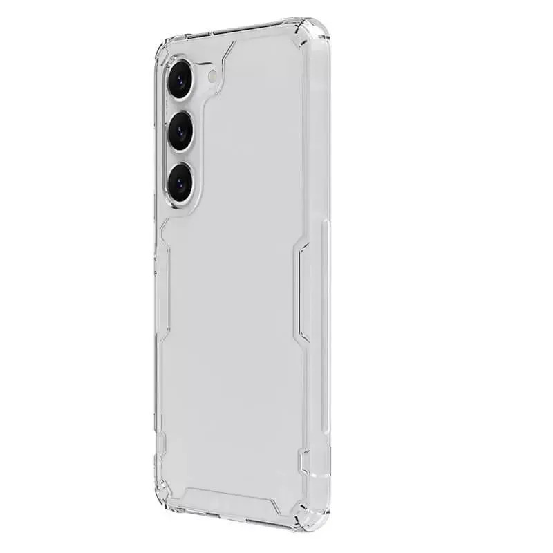 картинка Противоударный силиконовый чехол Nillkin Nature TPU Pro Case для Samsung Galaxy S23+/ S23 Plus, прозрачный от магазина КомпьютерЦентр