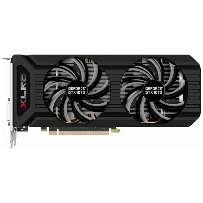 картинка Видеокарта PNY 8Gb DDR5 GeForce GTX1070 XLR8 Gaming OC Edition (VCGGTX1078XGPB-OC-BB) от магазина КомпьютерЦентр