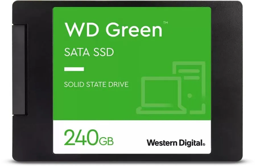 картинка SSD накопитель 240 Гб 2.5'' WesternDigital Green (WDS240G3G0A) от магазина КомпьютерЦентр