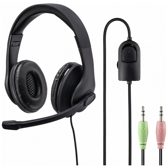 картинка Гарнитура HAMA HS-P200 Black (139923) от магазина КомпьютерЦентр