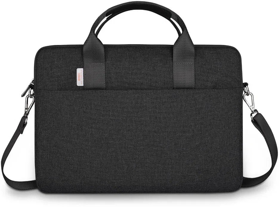 картинка Сумка для ноутбука WIWU Minimalist Laptop Bag 2 for MacBook 14'' Black (bag828) от магазина КомпьютерЦентр