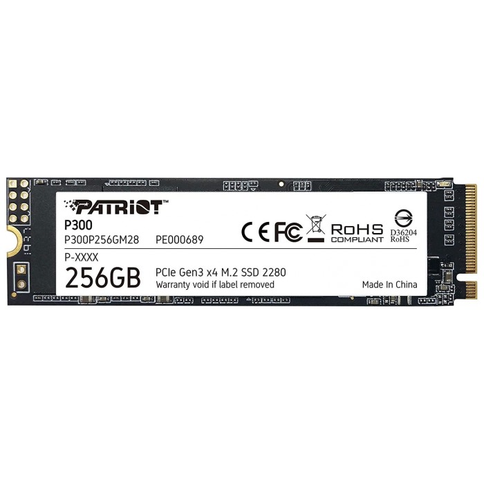картинка SSD накопитель Patriot 512GbP300 PCI-E x4 M.2 2280 (P300P512GM28) от магазина КомпьютерЦентр