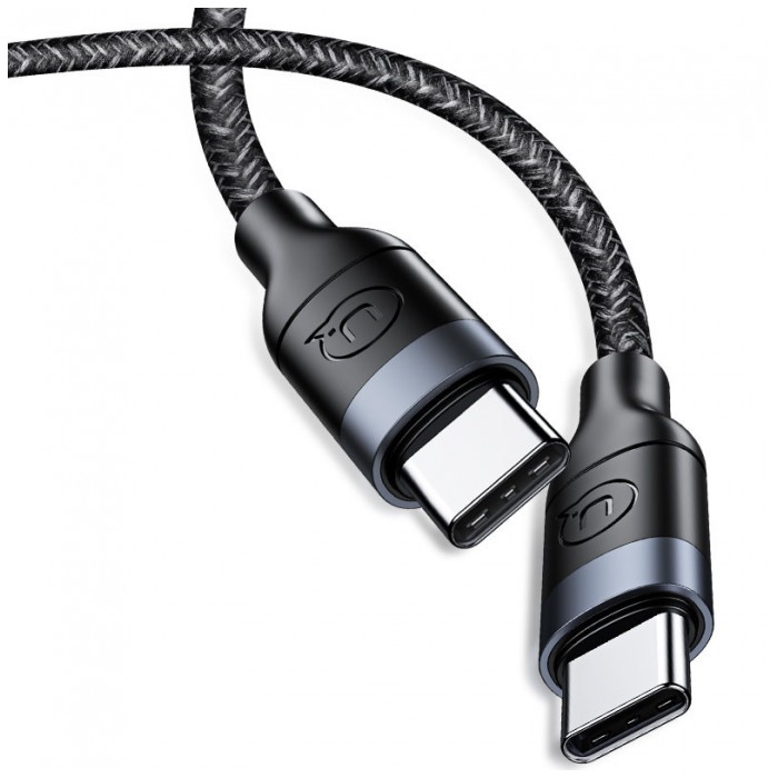 картинка Кабель Usams U31 Type-C-to Type C 100W PD Fast 1.2m Black (US-SJ400) от магазина КомпьютерЦентр