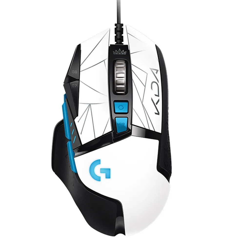 картинка Мышка Logitech G502 HERO League of Legends, White (910-006101) от магазина КомпьютерЦентр