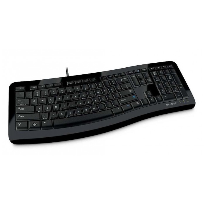 картинка Клавиатура Microsoft Comfort Curve Keyboard 3000 Black (3TJ-00012) от магазина КомпьютерЦентр