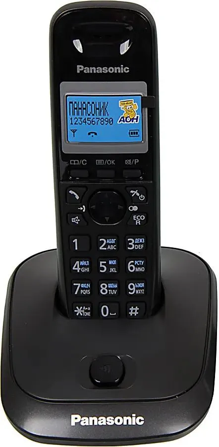 картинка Беспроводной радиотелефон DECT Panasonic KX-TG2511RUT от магазина КомпьютерЦентр