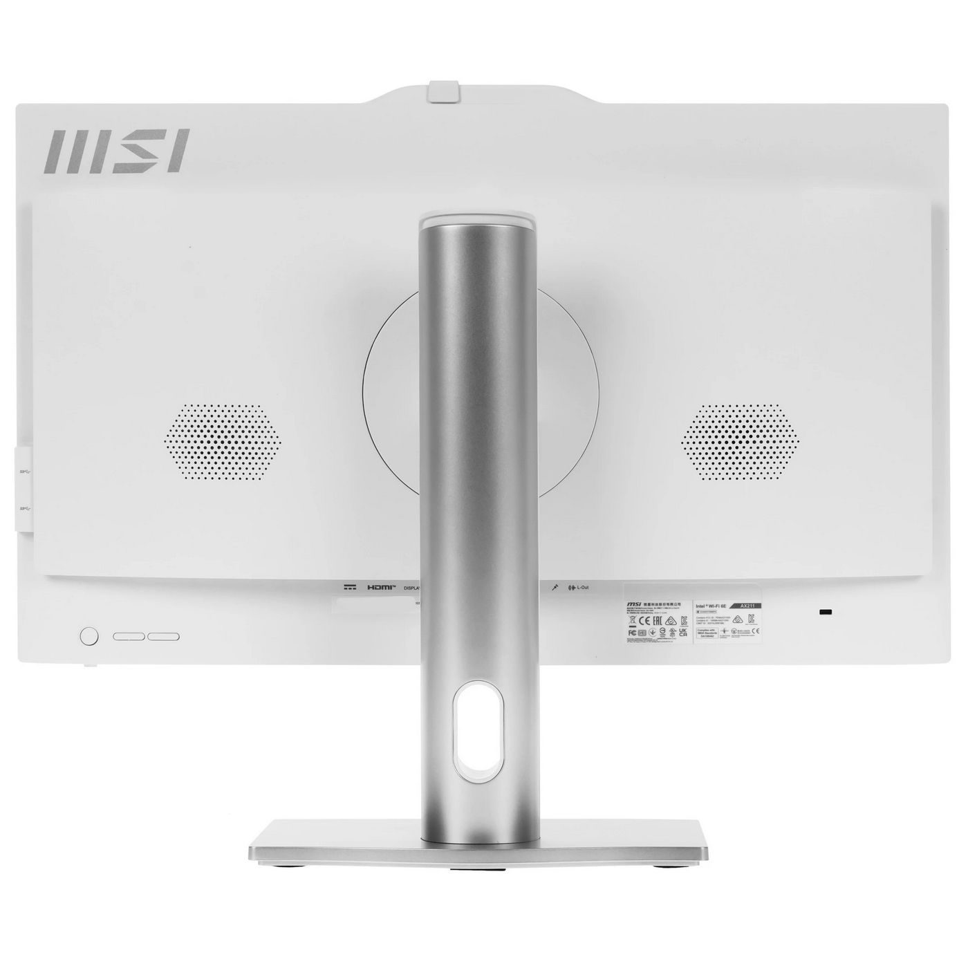 картинка Моноблок MSI Pro AP242P 14M-676XRU 23.8'' Full HD/  Core i3 14100/  16Gb/  SSD 512Gb/  Wi-Fi+BT/  White (9s6-ae0622-1061) от магазина КомпьютерЦентр