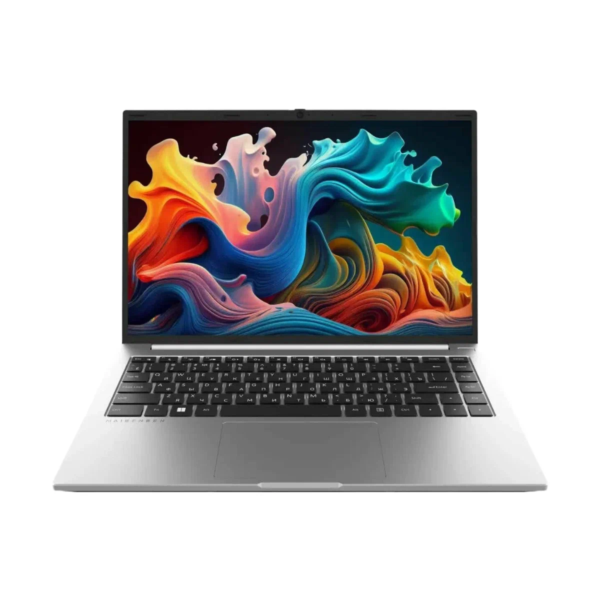 картинка Ноутбук Maibenben Smart S14B-R560UM 14.5'' (3072x1920) IPS 120Гц/  Ryzen 5 6600H (6/ 12)/  16Gb/  512Gb/  Radeon 660M/  60 Втч/  Linux/  silver (S14B-R560UMFQSLSRE0) от магазина КомпьютерЦентр
