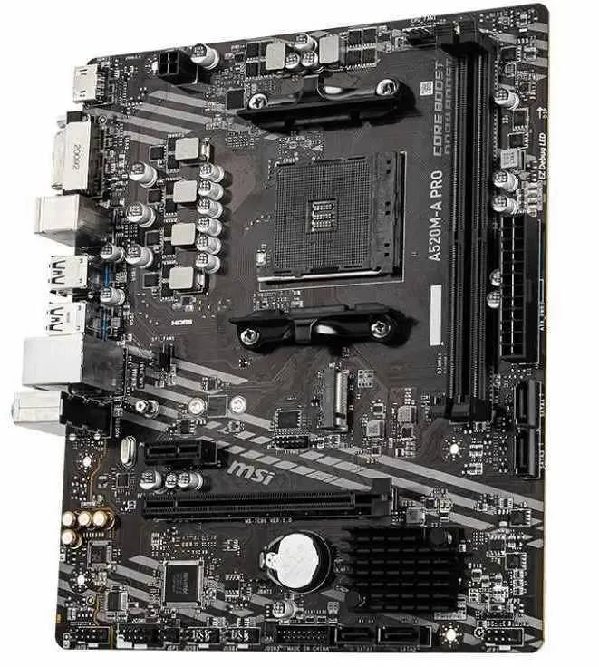 картинка Материнская плата Gigabyte A520M-A PRO Soc-AM4 A520 2xDDR4 mATX от магазина КомпьютерЦентр