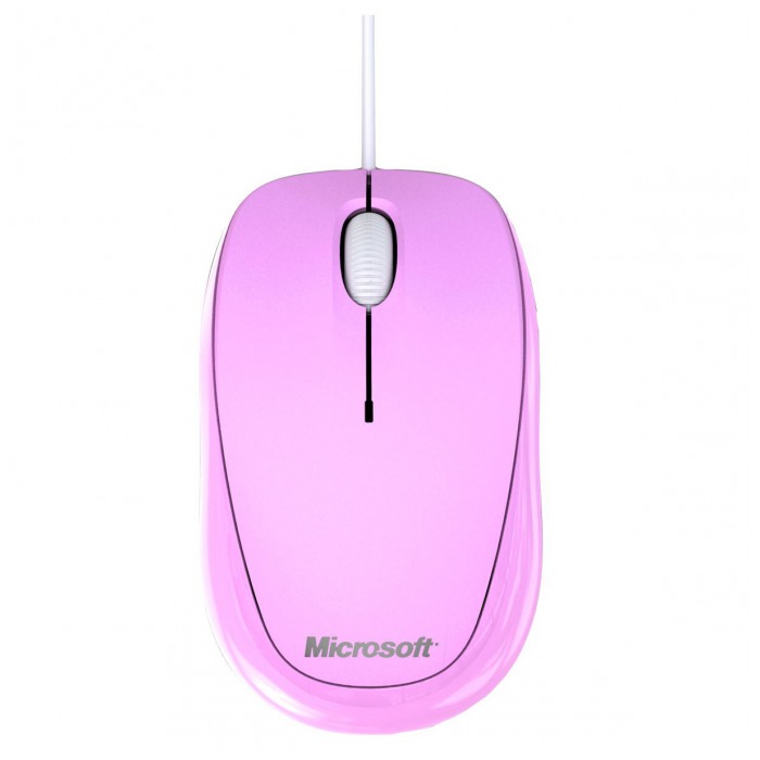 картинка Мышка Microsoft Compact 500 Strawberry Pink USB (U81-00060) от магазина КомпьютерЦентр