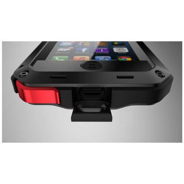 картинка Чехол Lunatik Taktik Black + Gorilla Glass for iPhone 5 от магазина КомпьютерЦентр