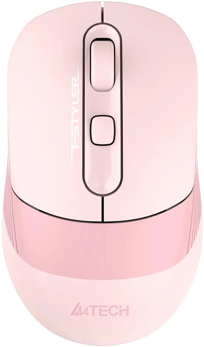 картинка Мышка A4Tech Fstyler FB10CS Pink беспроводная (FB10CS USB BABY PINK) от магазина КомпьютерЦентр
