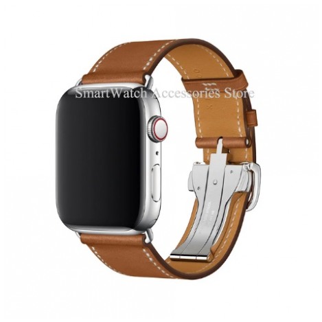 картинка Ремешок Hermes  Brown for Apple Watch 40mm and 38mm от магазина КомпьютерЦентр