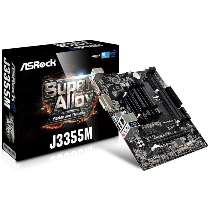 картинка Материнская плата ASRock J3355M + CPU (J3355M) от магазина КомпьютерЦентр