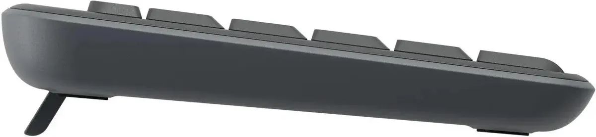 картинка Клавиатура Logitech K250 Graphite Wireless оригинальная заводская гравировка RU/ LAT (920-013452) от магазина КомпьютерЦентр