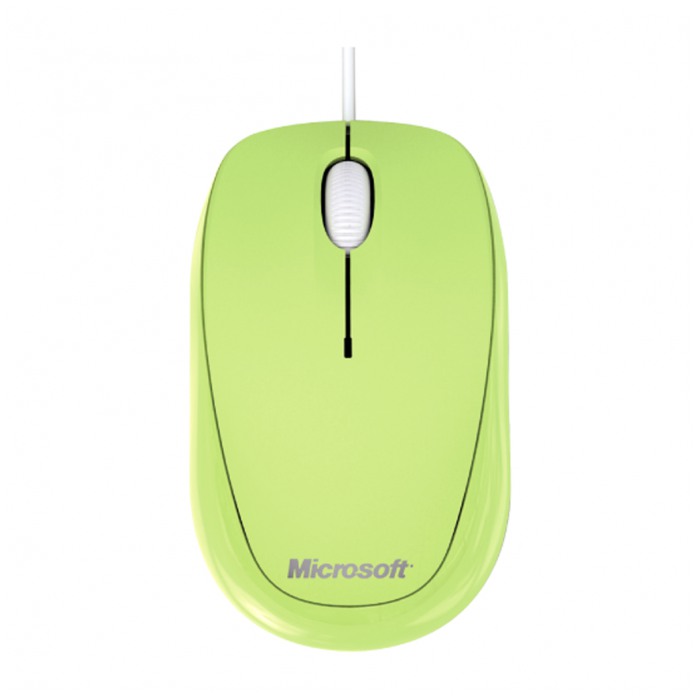 картинка Мышка Microsoft Compact 500 Aloe Green USB (U81-00058) от магазина КомпьютерЦентр