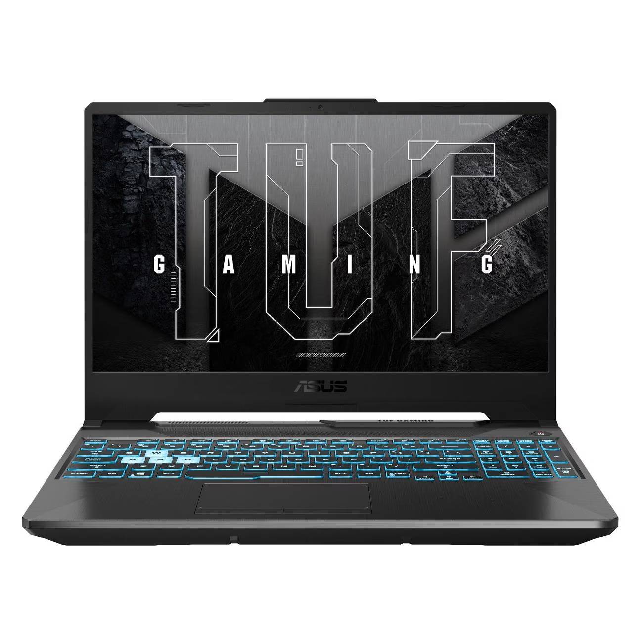 картинка Ноутбук Asus TUF Gaming 15 FA506NF-HN062 15.6'' IPS 144Гц (1920x1080)/  Ryzen 5 7535HS/  16Gb DDR5/ SSD 512/ NV RTX2050 4Gb/  DOS/  2.3kg (90NR0JE7-M00570) от магазина КомпьютерЦентр