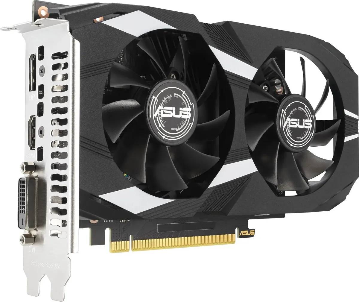 картинка Видеокарта 6Gb GDDR6 GeForce RTX 3050 Asus (DUAL-RTX3050-O6G) от магазина КомпьютерЦентр