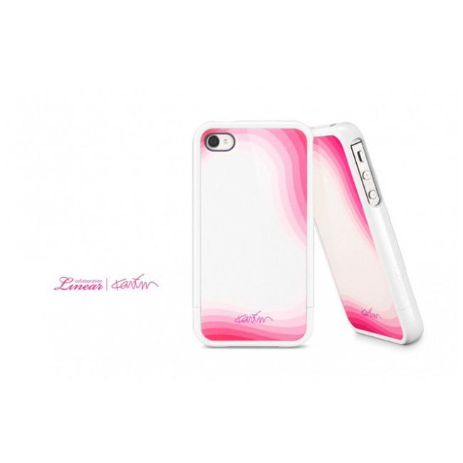 картинка Чехол SGP Case Linear Collaboration Karim Rashid Blobism Infinity White for iPhone 4/4S (SGP08827) от магазина КомпьютерЦентр