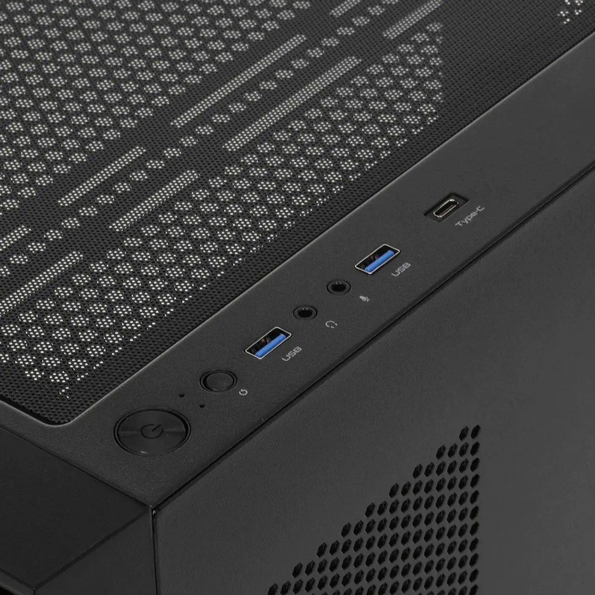 картинка Корпус Chieftec Night Hunter GS-03B-BLK-OP, черный, без БП, ATX от магазина КомпьютерЦентр