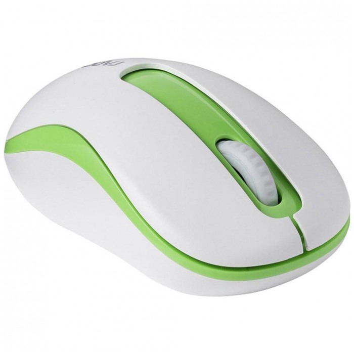 картинка Мышка Rapoo M10 White/ Green Wireless от магазина КомпьютерЦентр