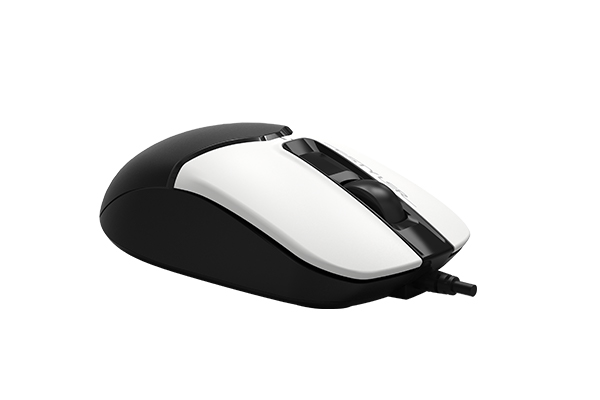 картинка Мышка A4tech Fstyler FM12 Panda USB White/ Black от магазина КомпьютерЦентр