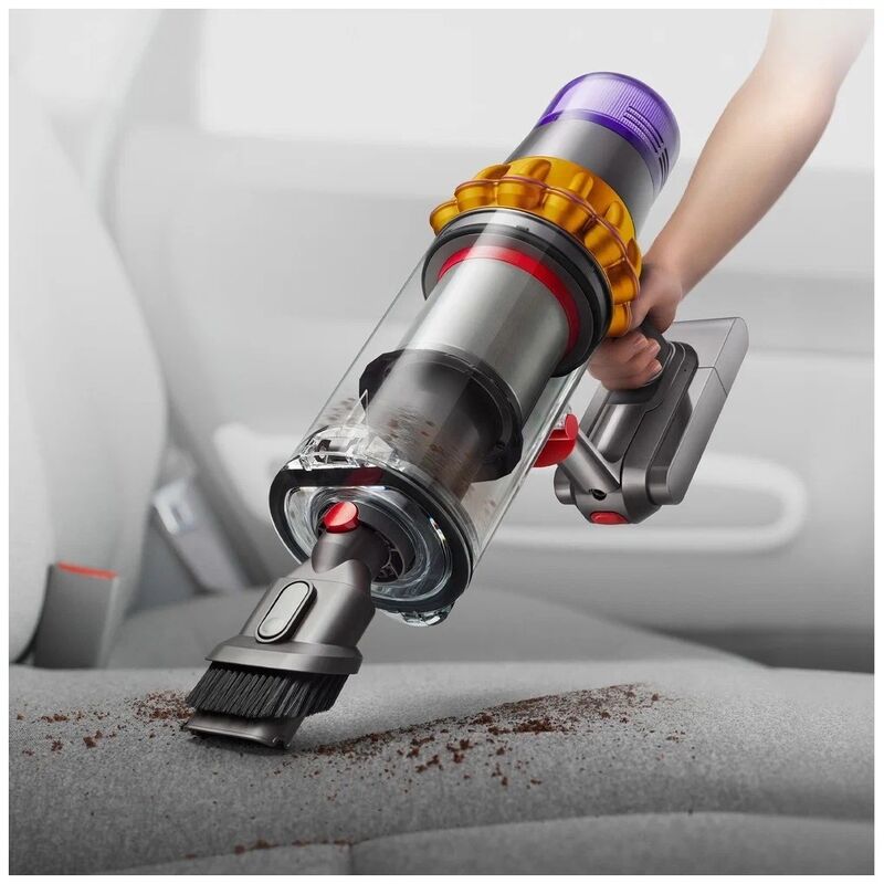картинка Dyson V15 Detect Absolute SV47 Yellow/ Nickel EU от магазина КомпьютерЦентр