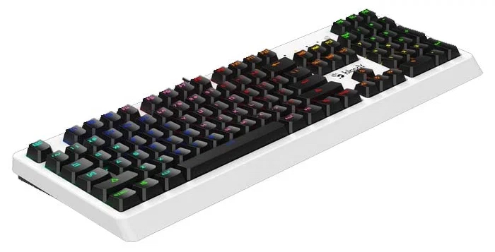 картинка Клавиатура A4tech Bloody B810RC Механическая Gamer LED, White/ Black USB от магазина КомпьютерЦентр