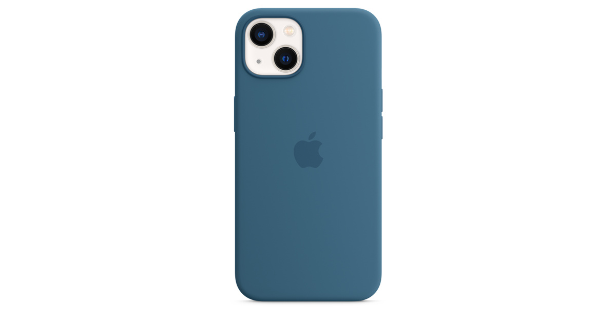 картинка Чехол Silicone Case MagSafe for iPhone 13 Blue Jay (Copy) от магазина КомпьютерЦентр