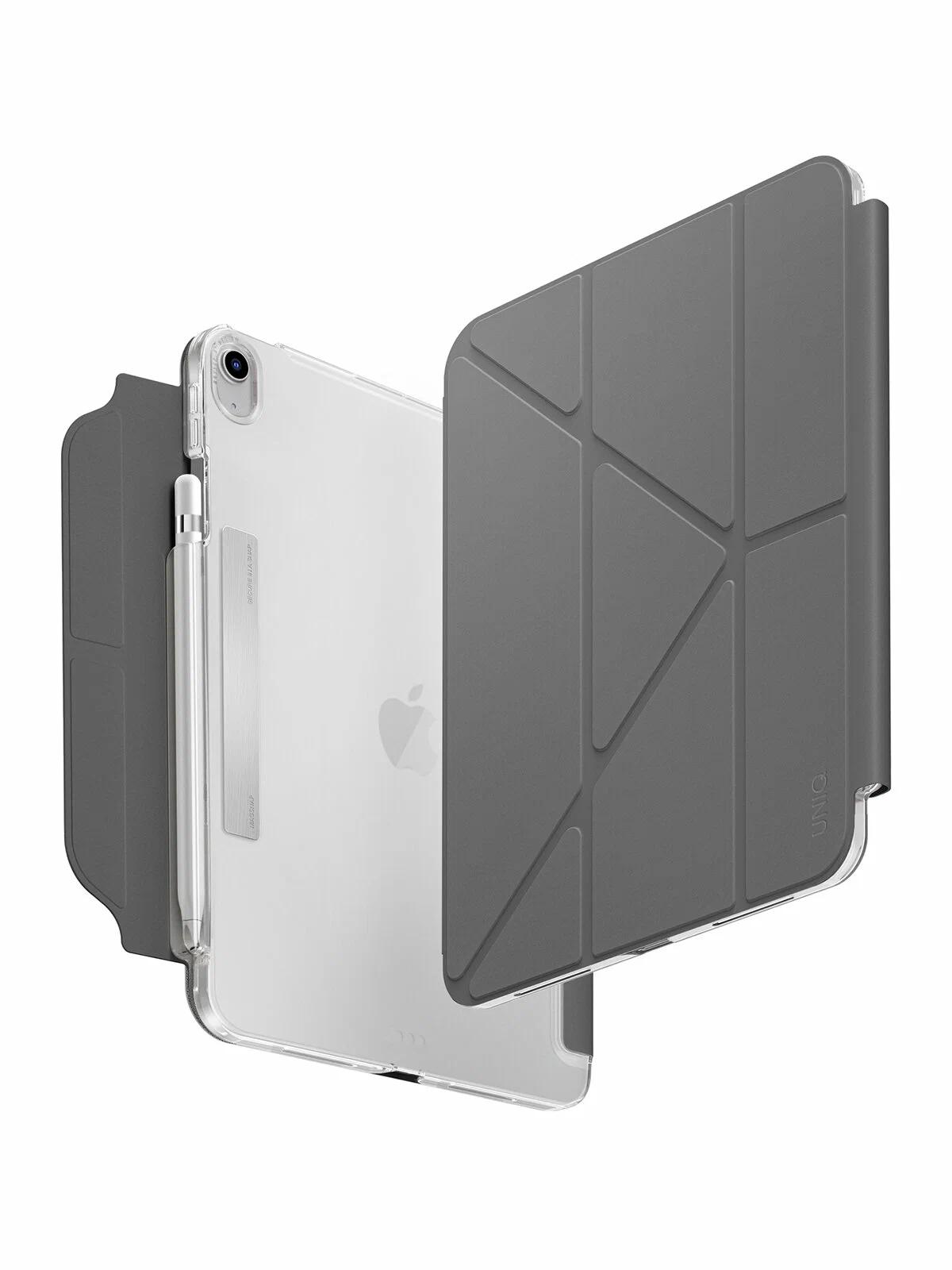 картинка Чехол Uniq CAMDEN для iPad 10.9/  11'' (A16/ 10TH GEN), цвет серый (RHINO GREY) от магазина КомпьютерЦентр