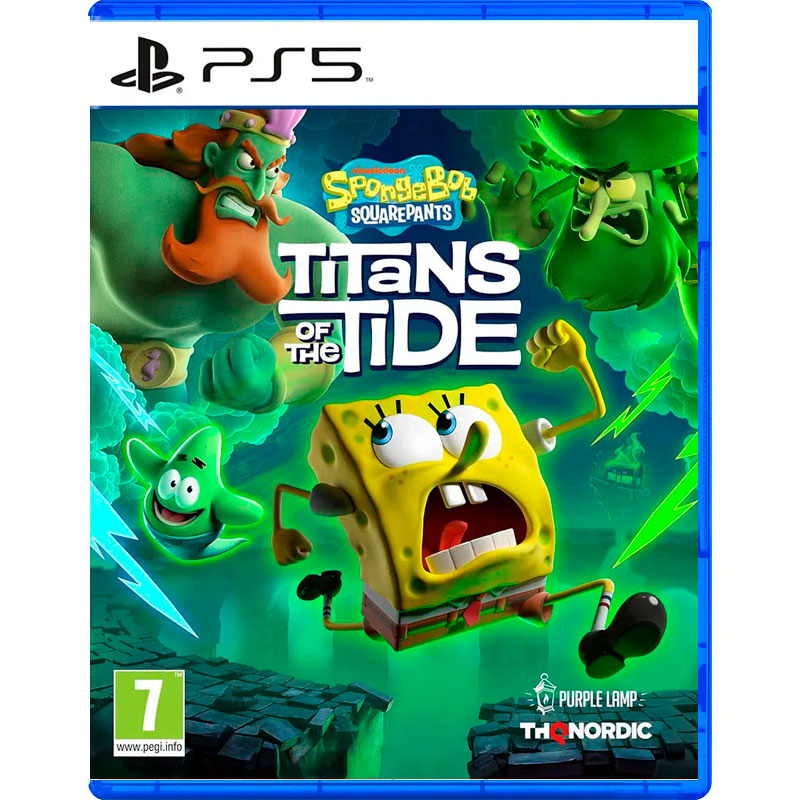 картинка Игра SpongeBob SquarePants: Titans of the Tide (PlayStation 5, русские субтитры) от магазина КомпьютерЦентр