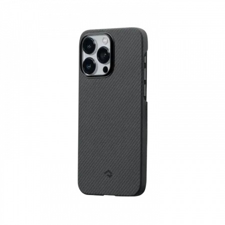 картинка Чехол-накладка Pitaka MagEZ Case 3 Black/ Grey for iPhone 14 Pro Max от магазина КомпьютерЦентр