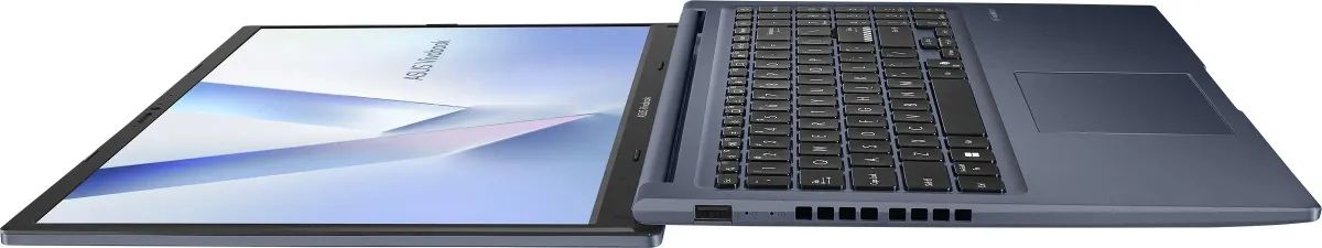 картинка Ноутбук ASUS Vivobook M1502NAQ-BQ067 15.6'' IPS (1920x1080)/  Ryzen 5 150 (6/ 12)/  16Gb DDR5/  512Gb SSD/  AMD Radeon 660M/  42 Wh/  noOS/  Blue от магазина КомпьютерЦентр
