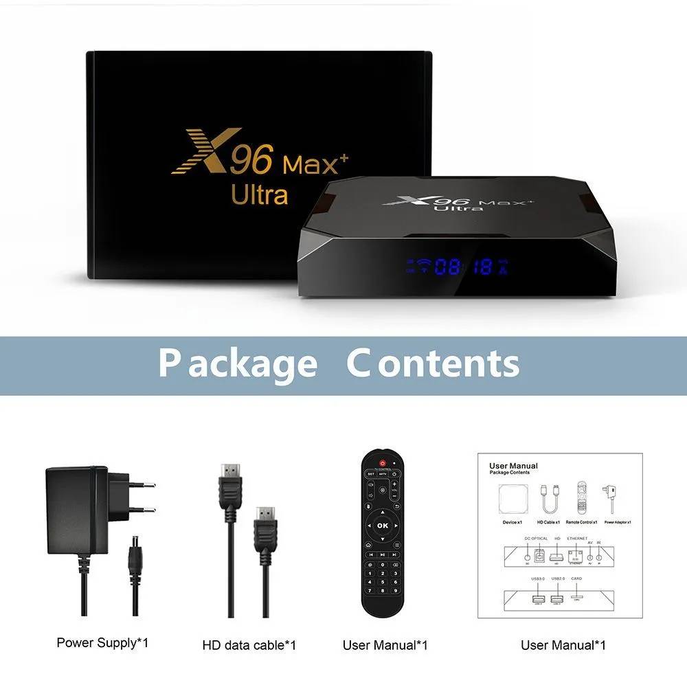 картинка Медиаплеер X96 Ultra; Amlogic S905X4 от магазина КомпьютерЦентр