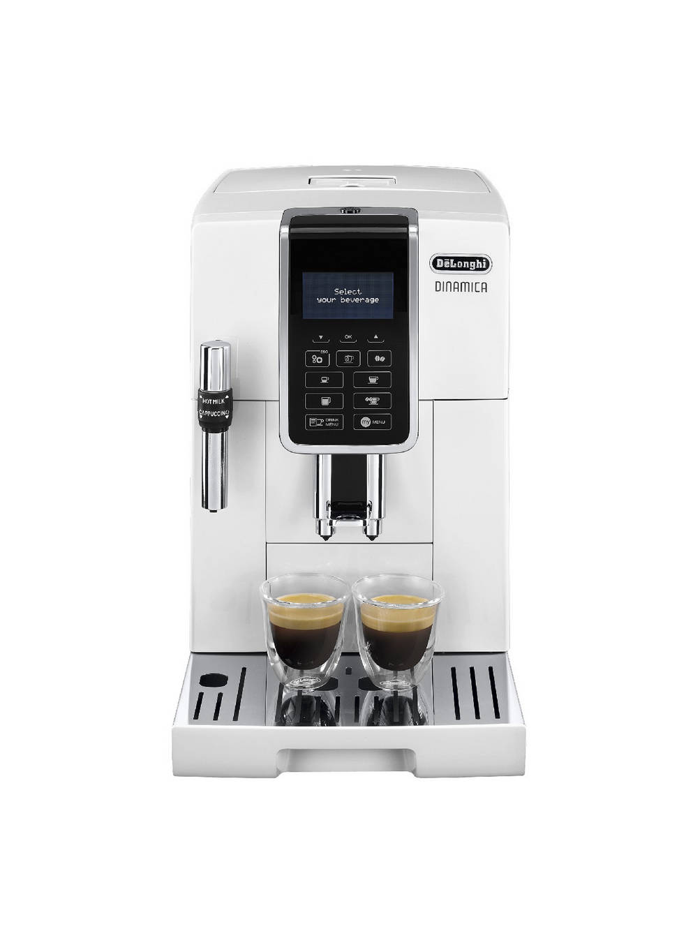 картинка Кофемашина Delonghi ECAM350.35.W 1450Вт White от магазина КомпьютерЦентр