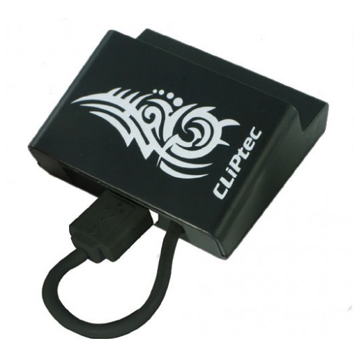 картинка HUB USB Cliptec RZH210 4-port Black (RZH210-BK) от магазина КомпьютерЦентр
