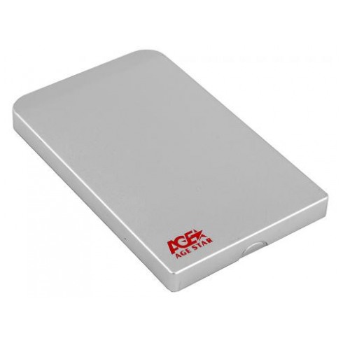 картинка Карман для HDD AgeStar 2.5″ 3UB2O1 USB3.0 to SATA Silver от магазина КомпьютерЦентр