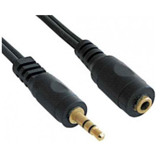 картинка Кабель Gembird Audio DC3.5 папа-мама 1.5m Black от магазина КомпьютерЦентр